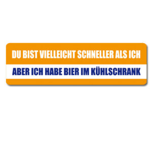 Du bist vielleicht ... - Aufkleber