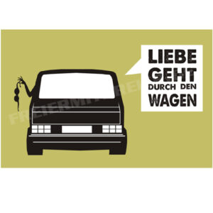 Liebe geht... - Aufkleber