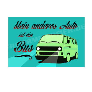 Mein anderes... - Aufkleber