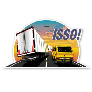 Isso! - Aufkleber