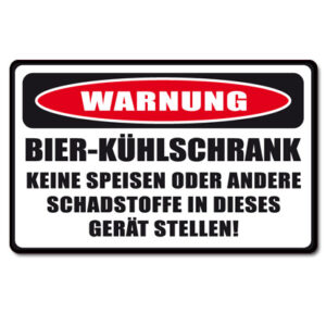 Warnung... - Aufkleber