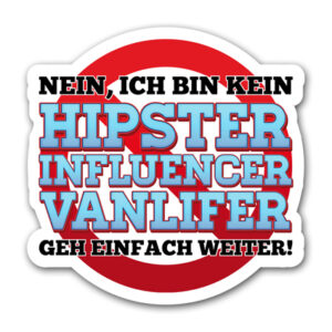 Nein, ich bin kein ... - Aufkleber