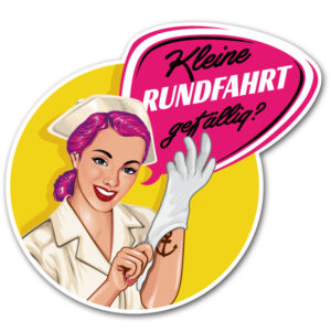 Kleine Rundfahrt... - Aufkleber