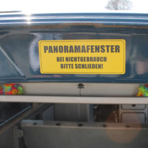 Panoramafenster ... - Aufkleber