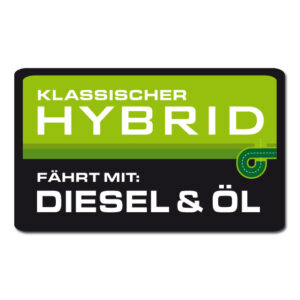 Diesel Hybrid - Aufkleber