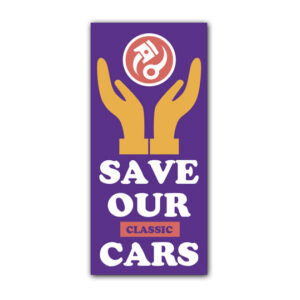 Save Our Classic Cars- Aufkleber