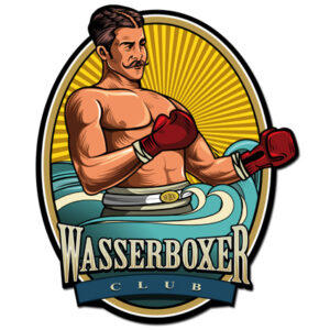 Wasserboxer-Club - Aufkleber