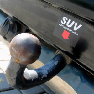 SUV-Rettungshaken - Aufkleber