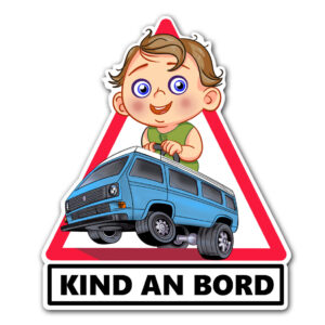 Kind an Bord - Aufkleber