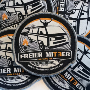 Freier miT 3er - Aufnäher