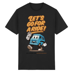 Let's go for a ride - Heavy Cotton T-Shirt