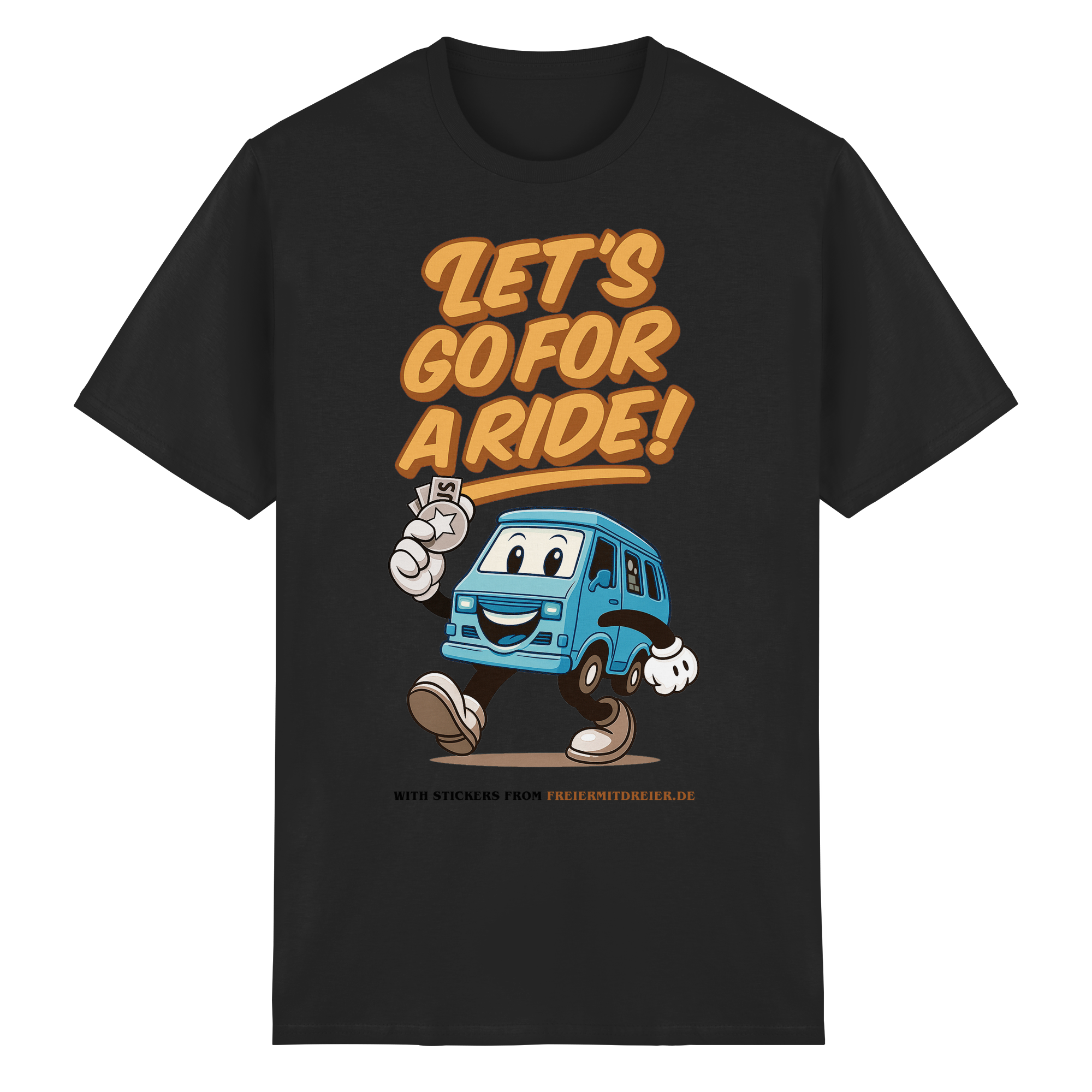 Let’s go for a ride – Heavy Cotton T-Shirt