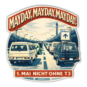 Mayday, Mayday, Mayday - Aufkleber