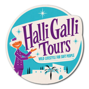 Halli Galli Tours - Aufkleber