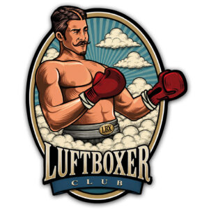 Luftboxer-Club - Aufkleber